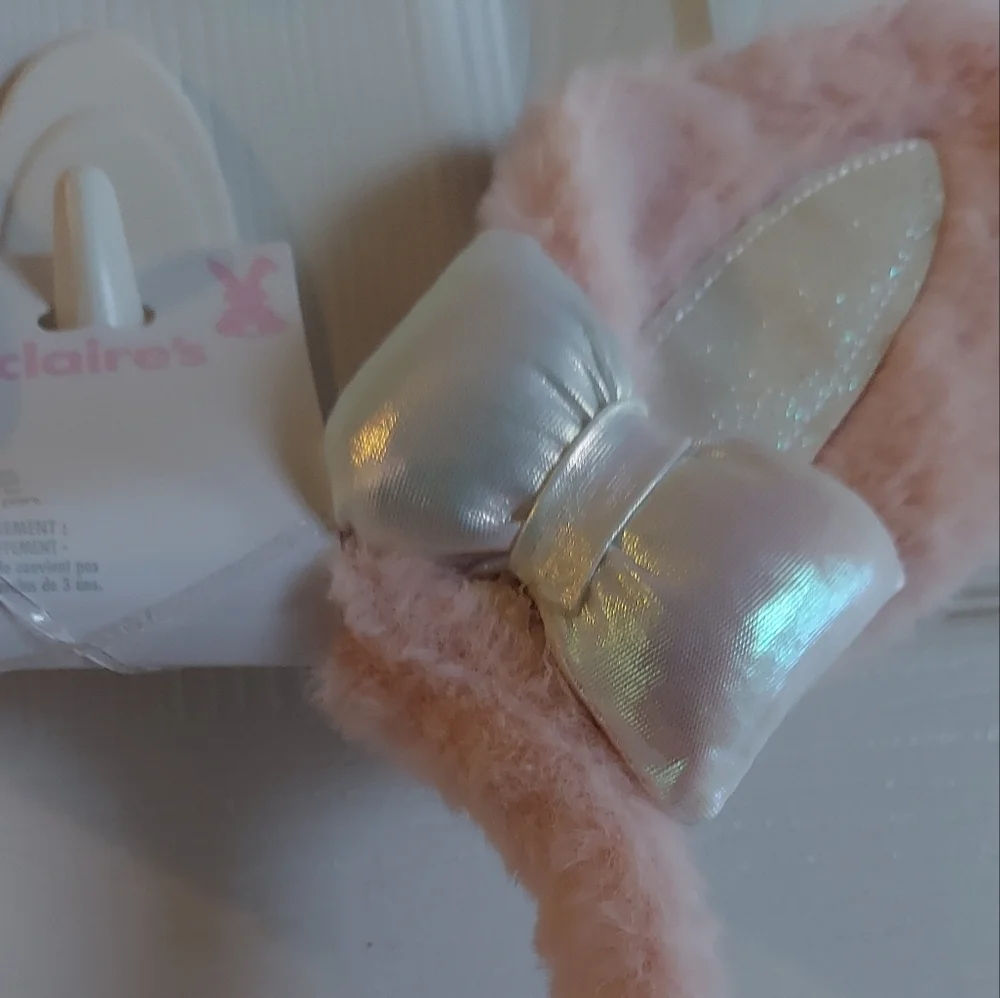 Claires bnwt pink